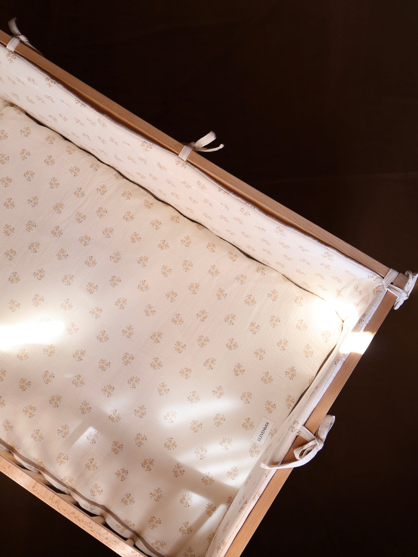 Sac à fond de berceau 60 x 120 Gaze Sia Sand