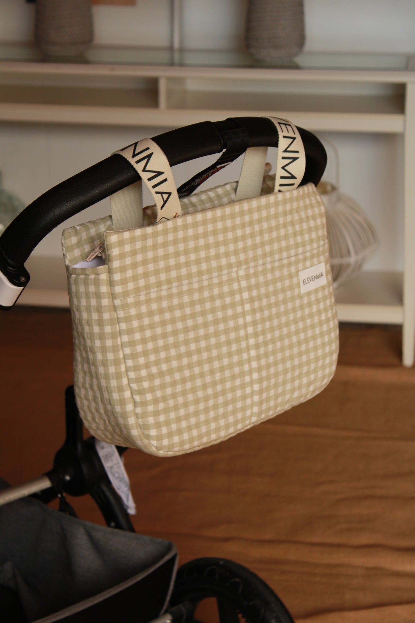 Bolso BABI Vichy Matcha