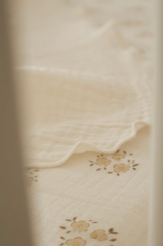 Muselina Algodón Orgánico Gasa Cruda