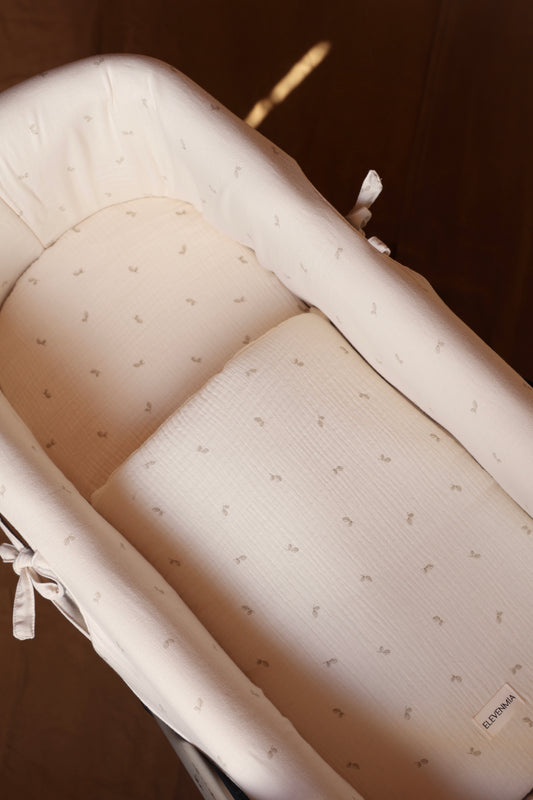 Saco Bajera Cochecito Gasa Oliva