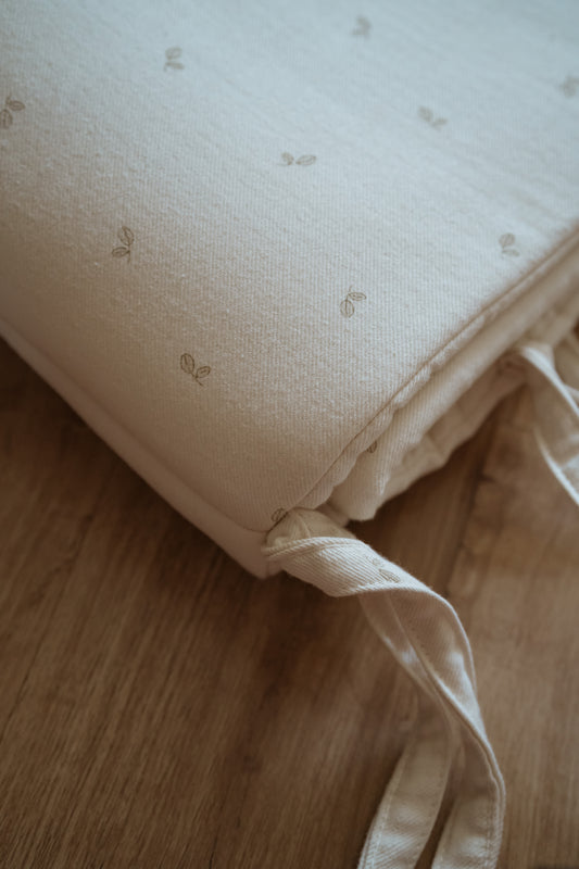 Protector Cuna Cello Oliva 60x120