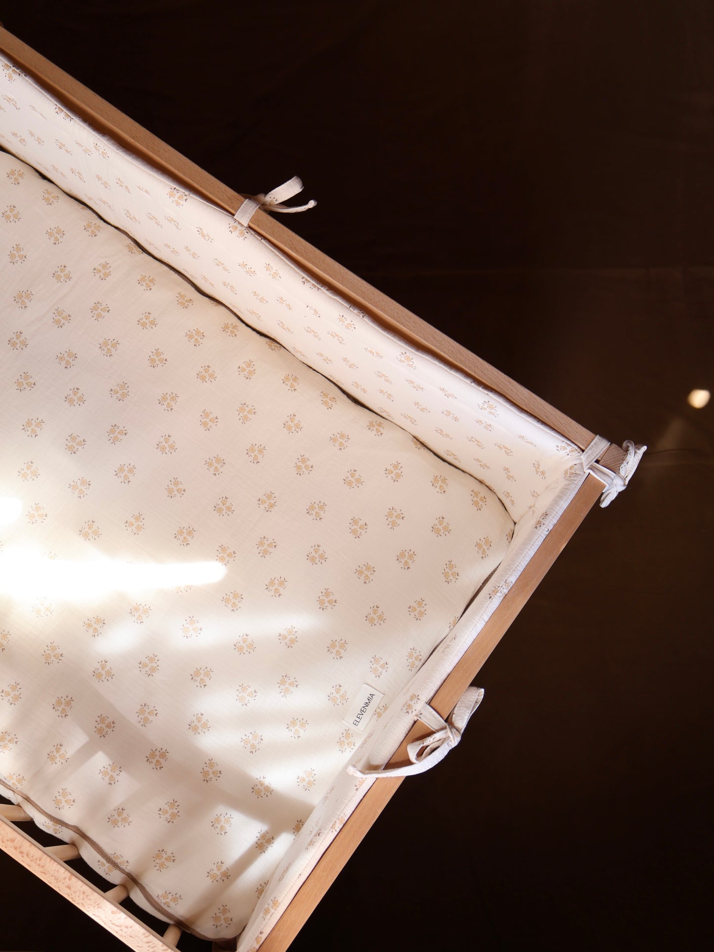 Sac à fond de berceau 60 x 120 Gaze Sia Sand