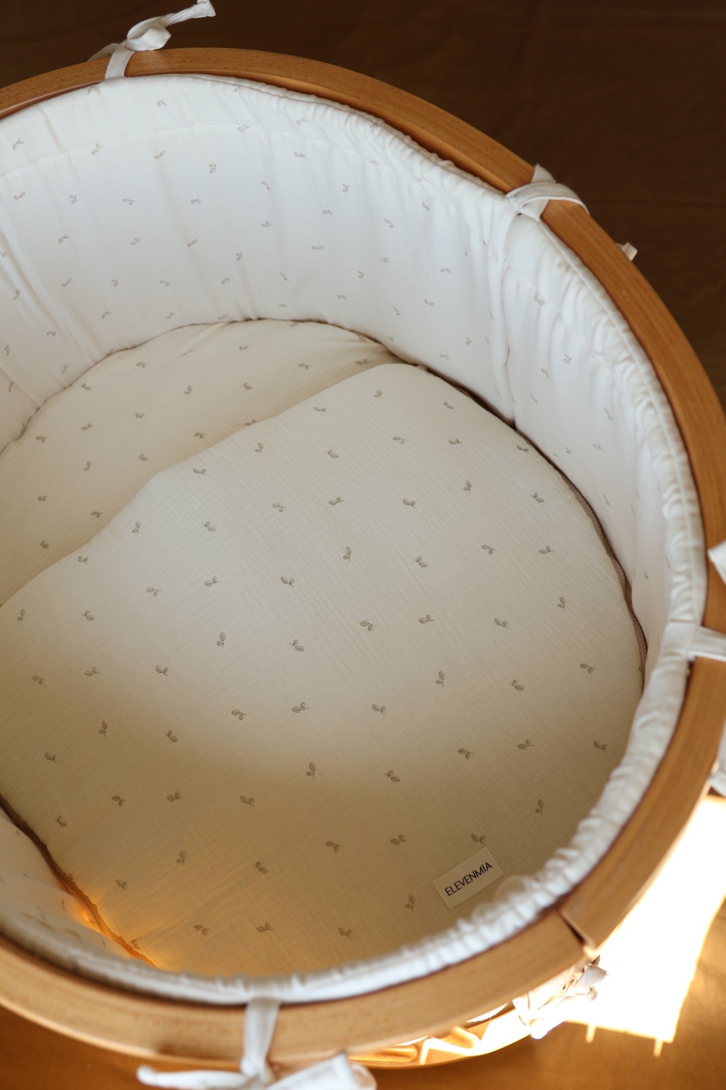 Saco Bajera de MINI CUNA Stokke Gasa Oliva