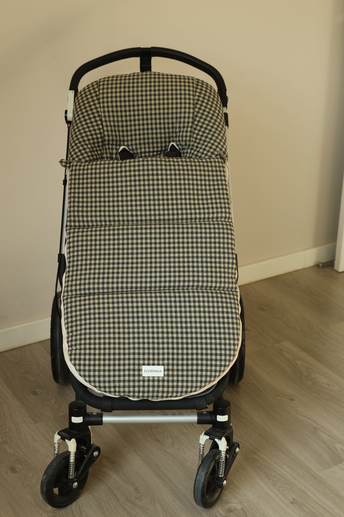 Saco Silla Cochecito Vichy Verde Militar