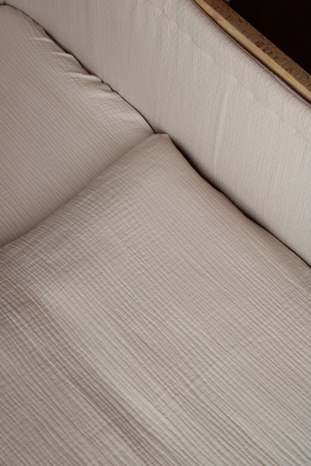 Saco Bajera de Cuna 70 x 140 Gasa Sand