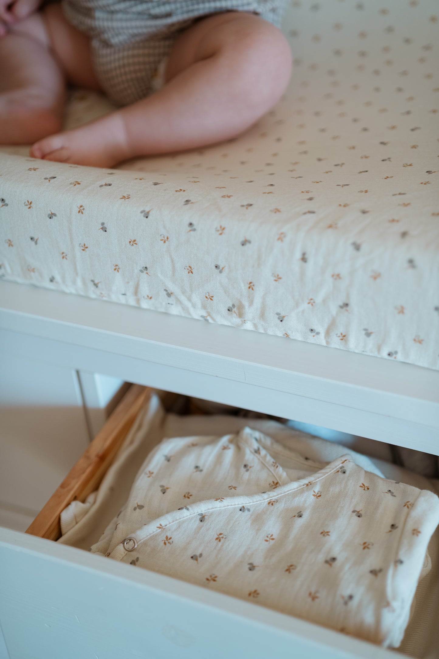 Housse de matelas à langer Tanit
