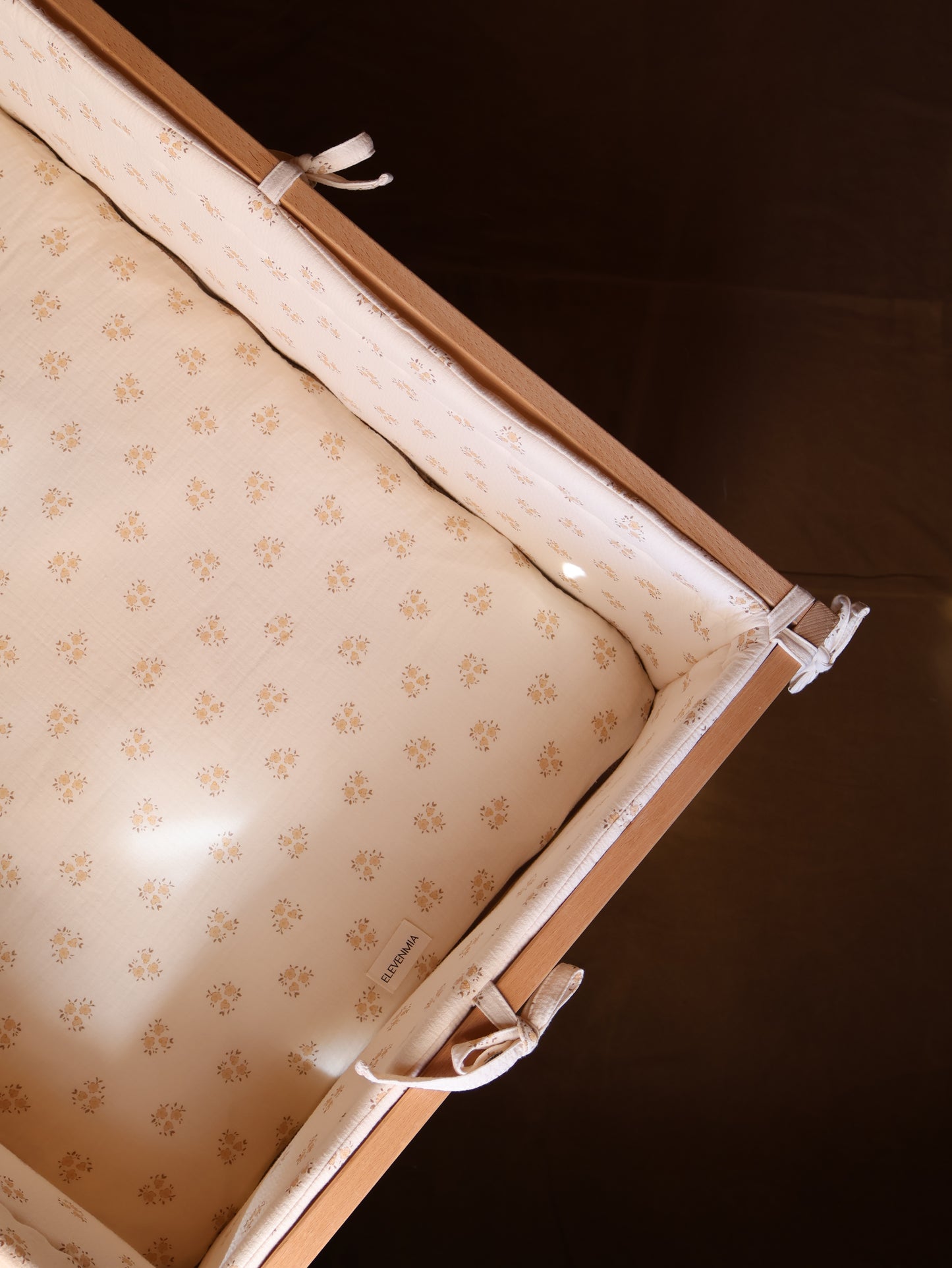 Sac à fond de berceau 60 x 120 Gaze Sia Sand