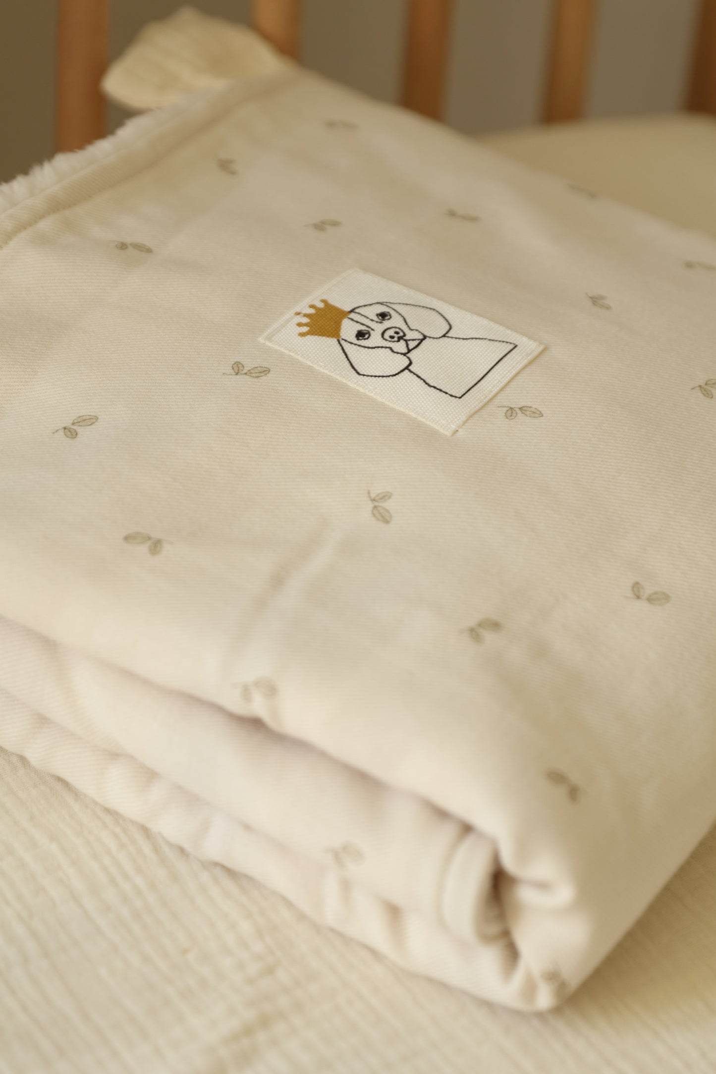 Manta Cello Oliva + Borreguito