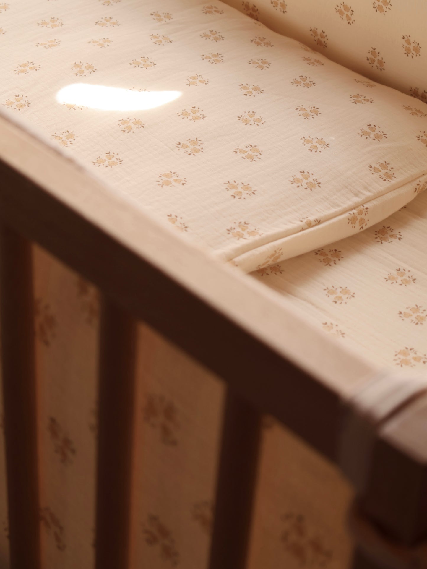 Sac à fond de berceau 60 x 120 Gaze Sia Sand