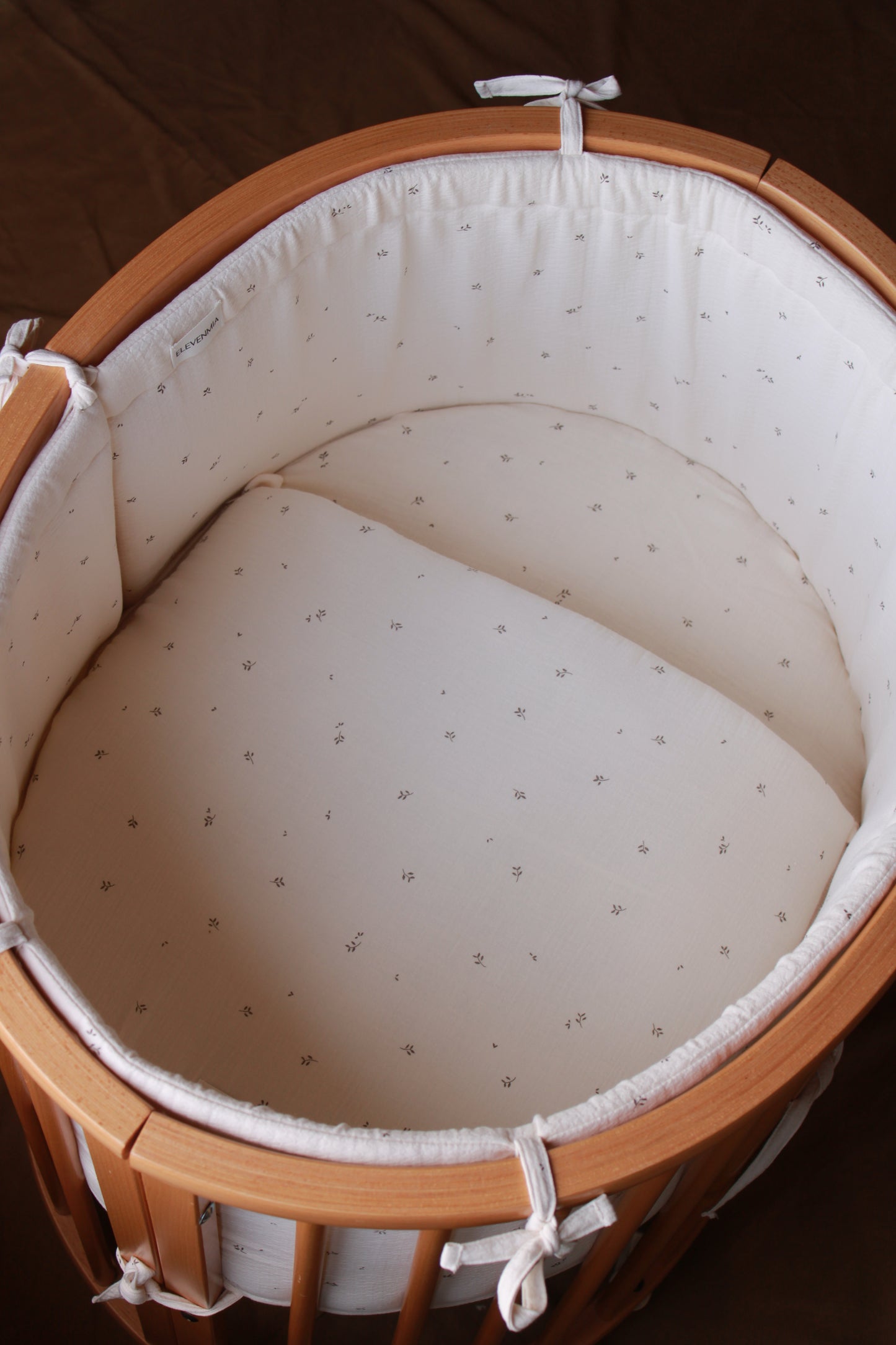 Chancelière ajustée MINI CRIB Stokke Gauze Lúa