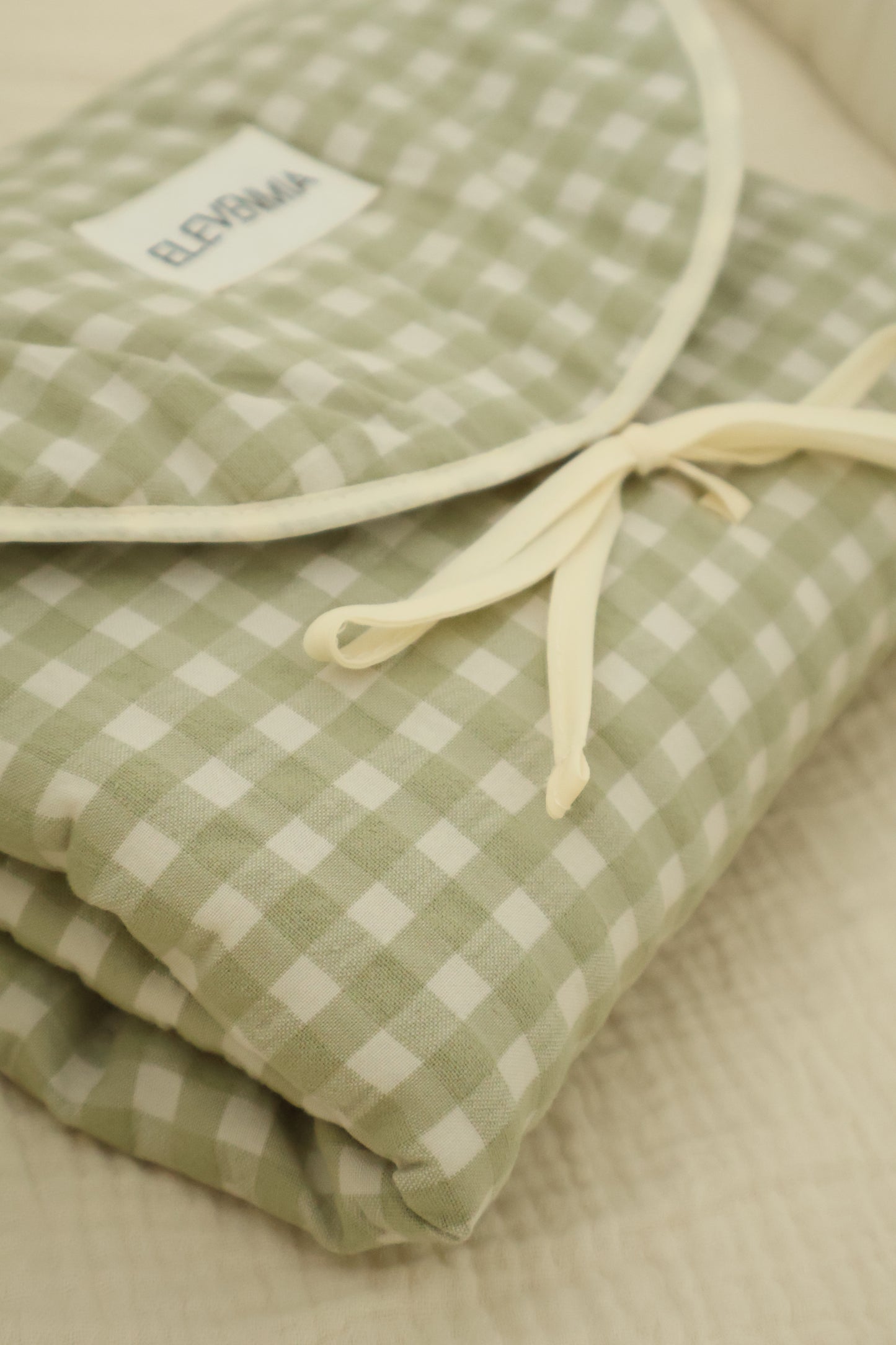 Matelas à langer portable Vichy Matcha XL