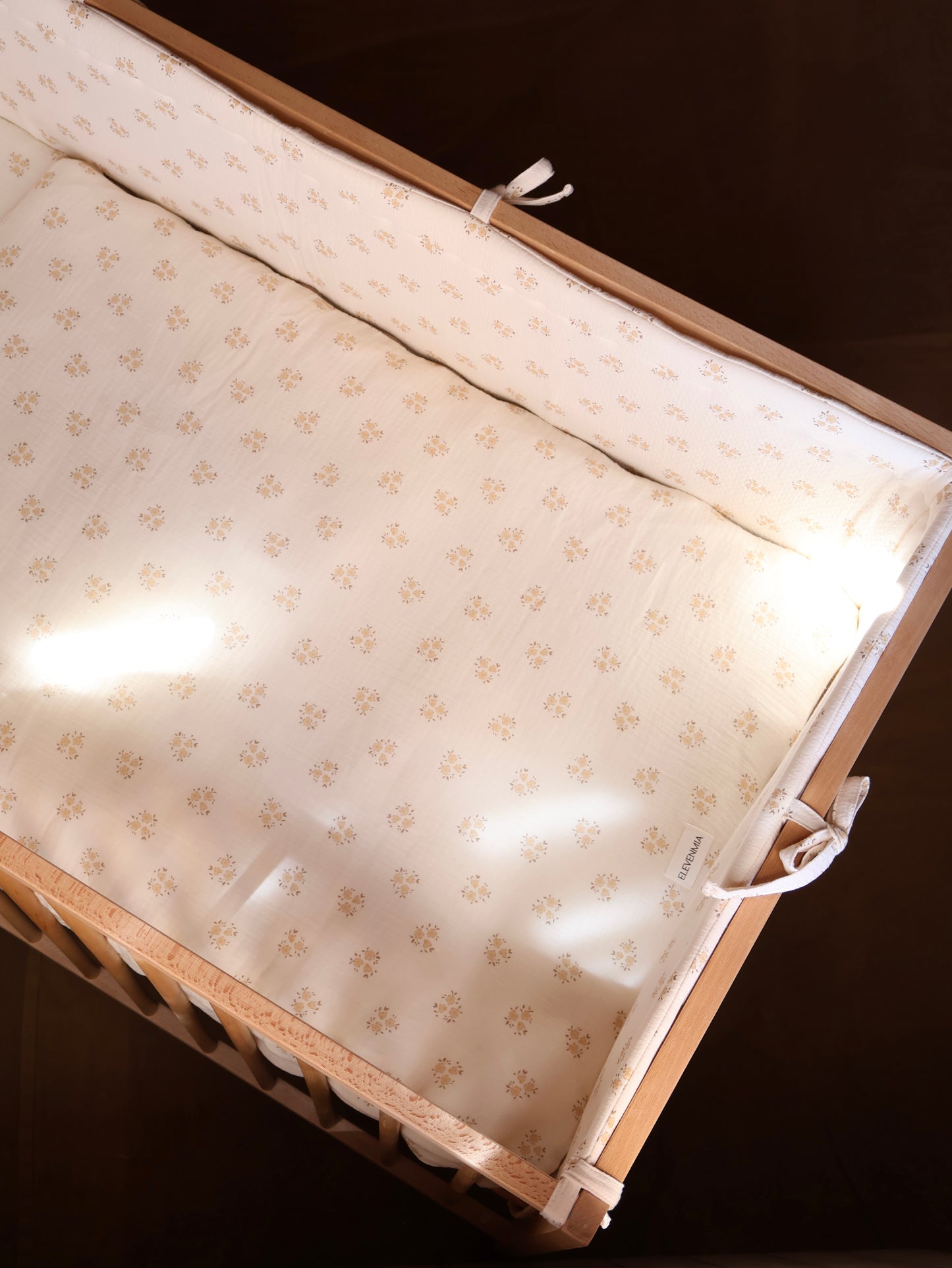 Sac à fond de berceau 60 x 120 Gaze Sia Sand