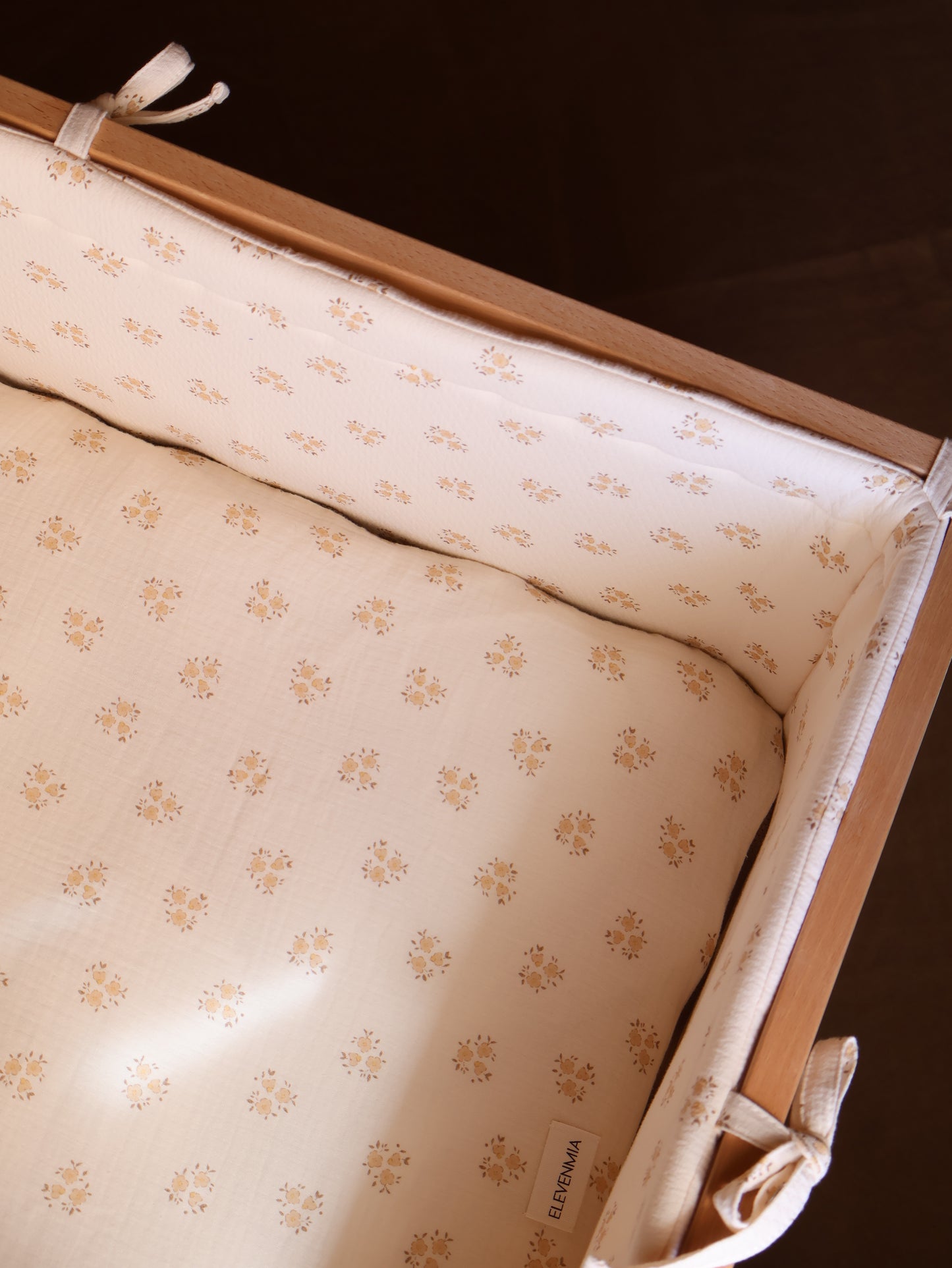 Sac à fond de berceau 60 x 120 Gaze Sia Sand