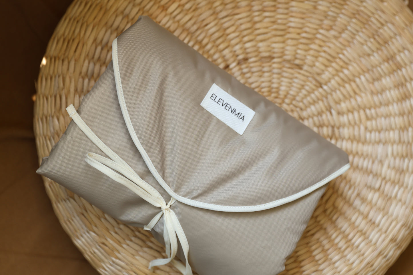 Cambiador Portátil XL Technic Beige