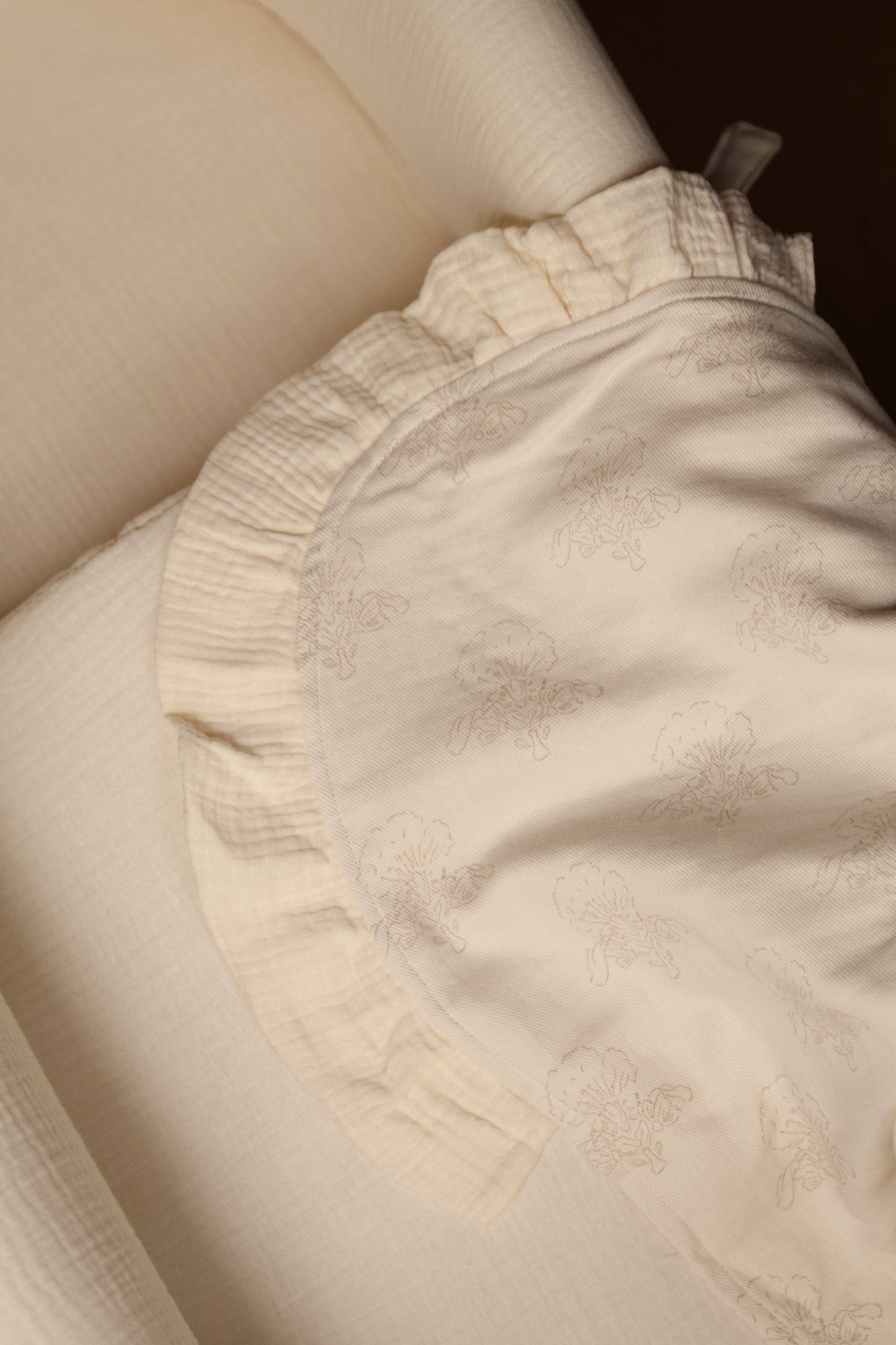 Arrullo René + Volante Gasa Cruda