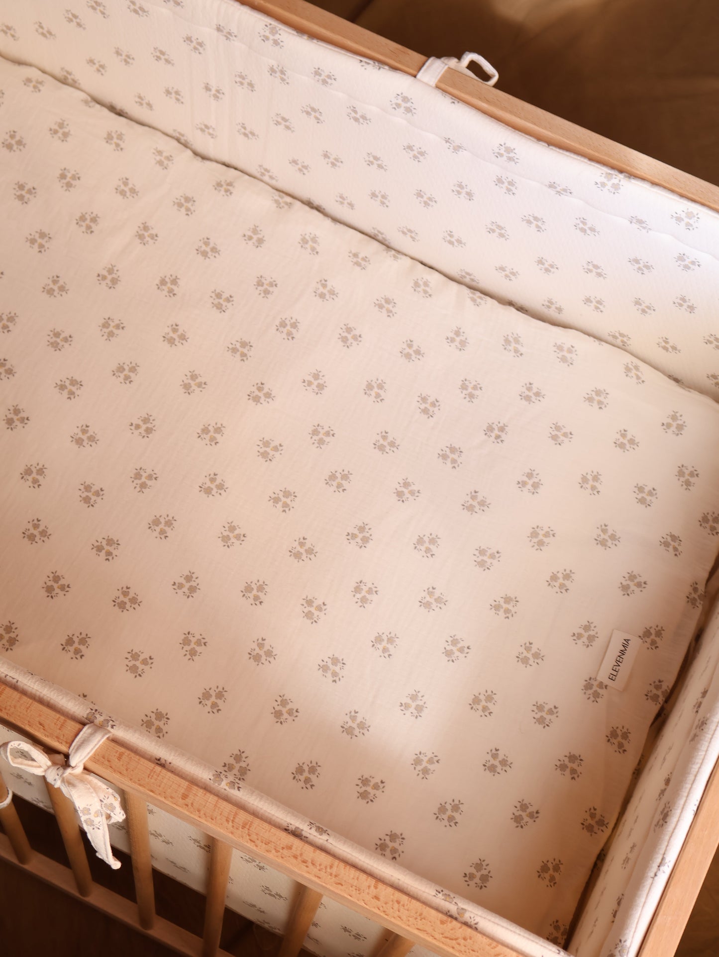 Saco Bajera de Cuna 70 x 140 Gasa Sia Gris