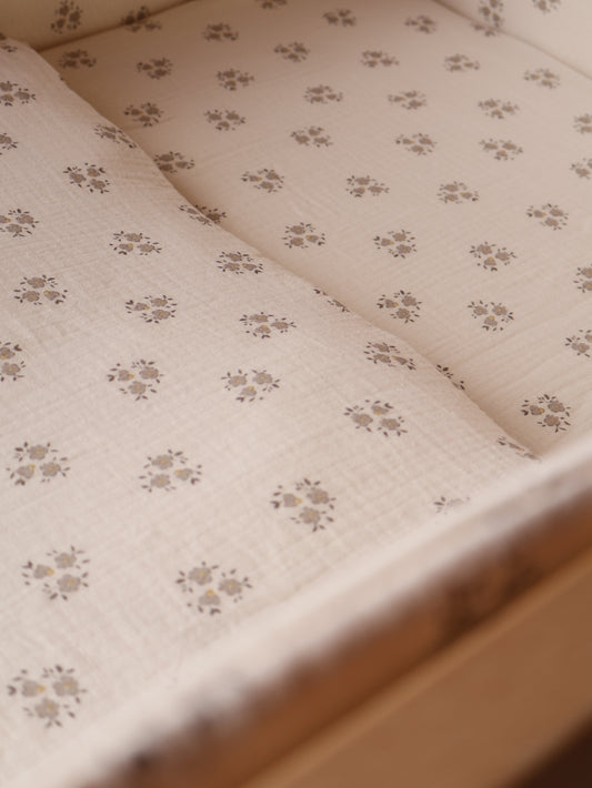 Sac de couchage 60 x 120 en gaze Sia Gris