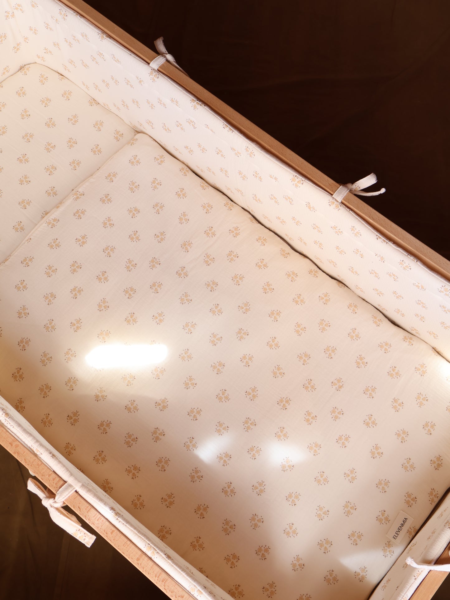 Sac à fond de berceau 60 x 120 Gaze Sia Sand