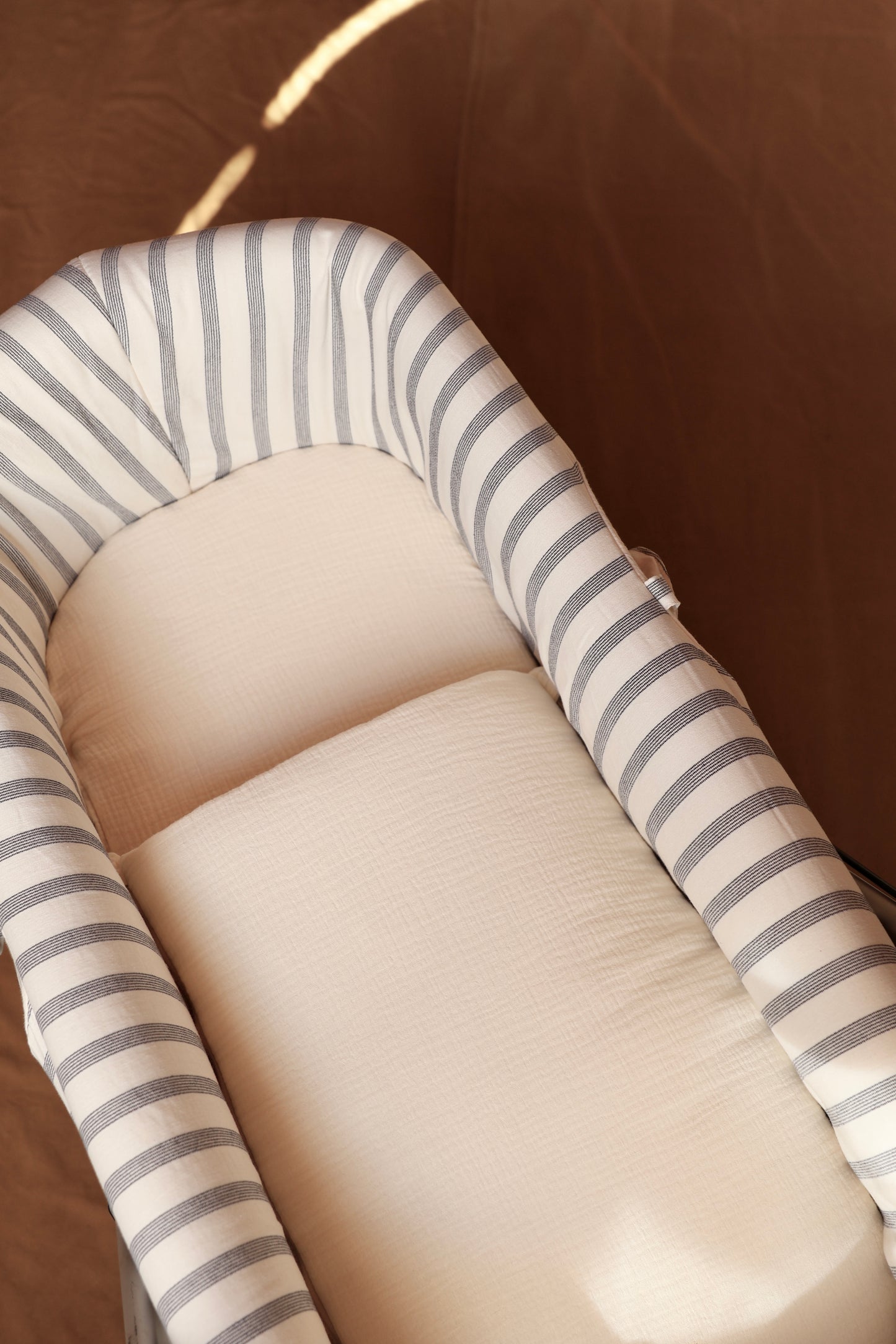 Vestidura Cochecito Menorca + Gasa Cruda Reversible