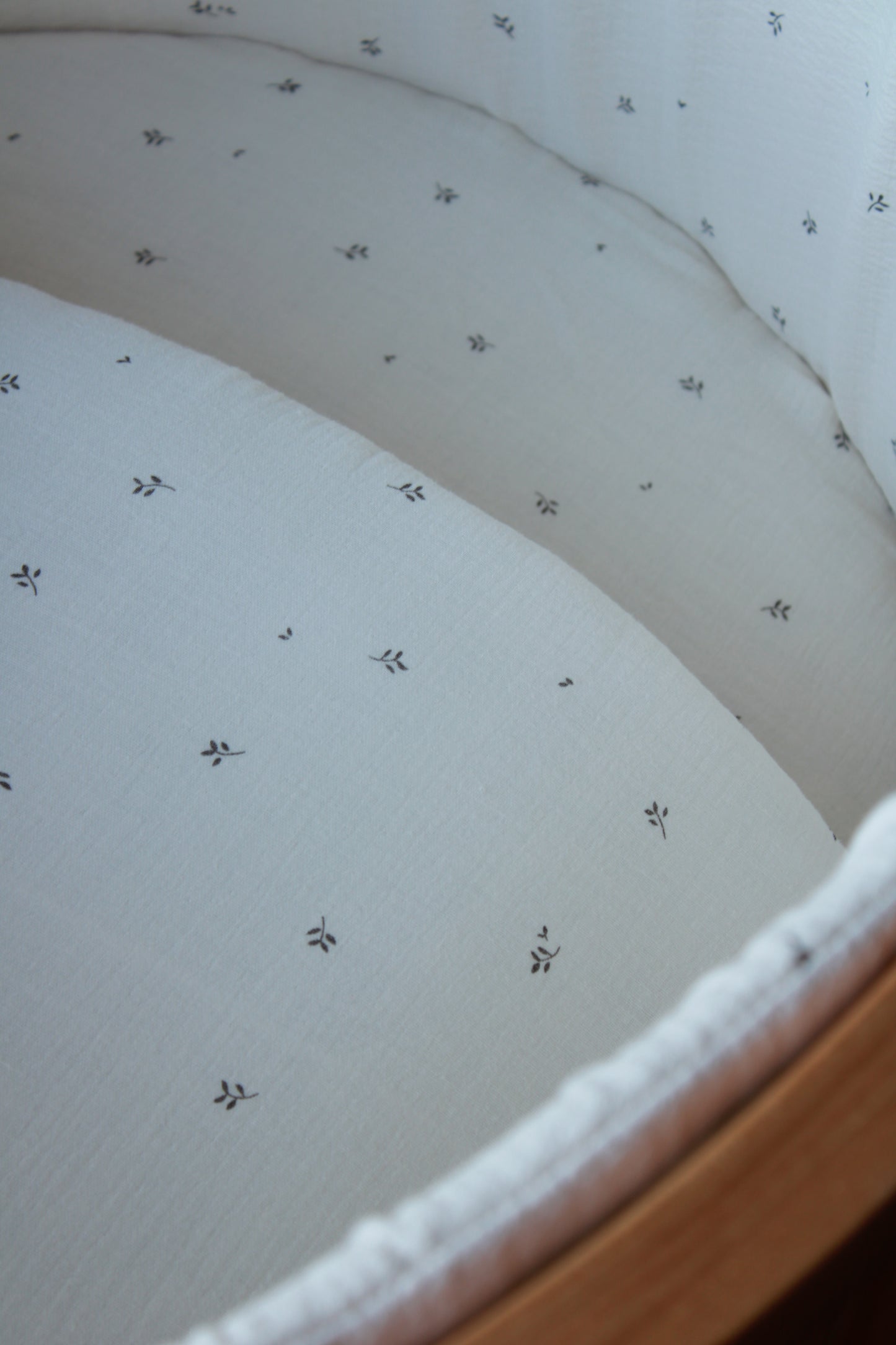 Chancelière ajustée MINI CRIB Stokke Gauze Lúa