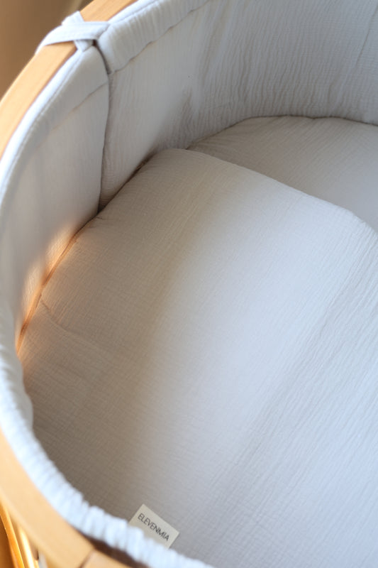 Saco Bajera de MINI CUNA Stokke Gasa Gris