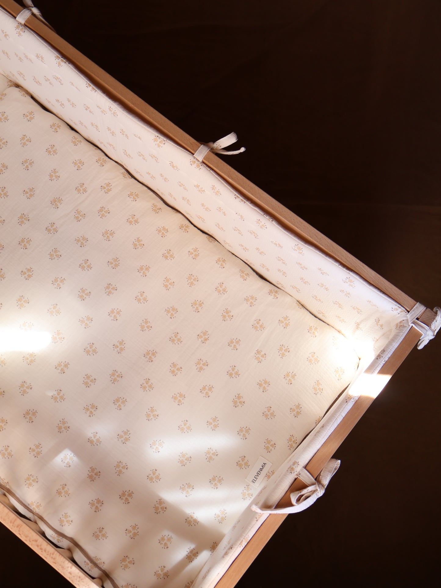 Sac à fond de berceau 60 x 120 Gaze Sia Sand