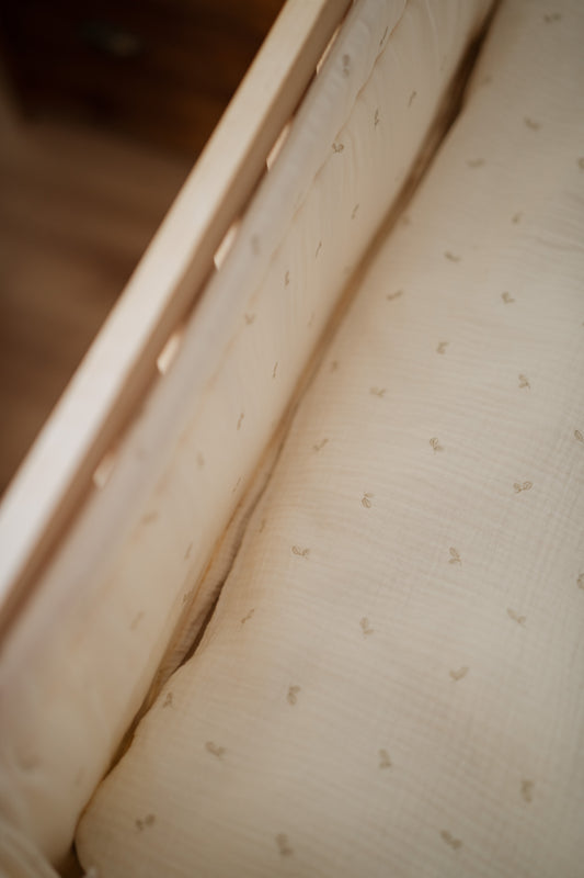 Protector Cuna Cello Oliva 60x120