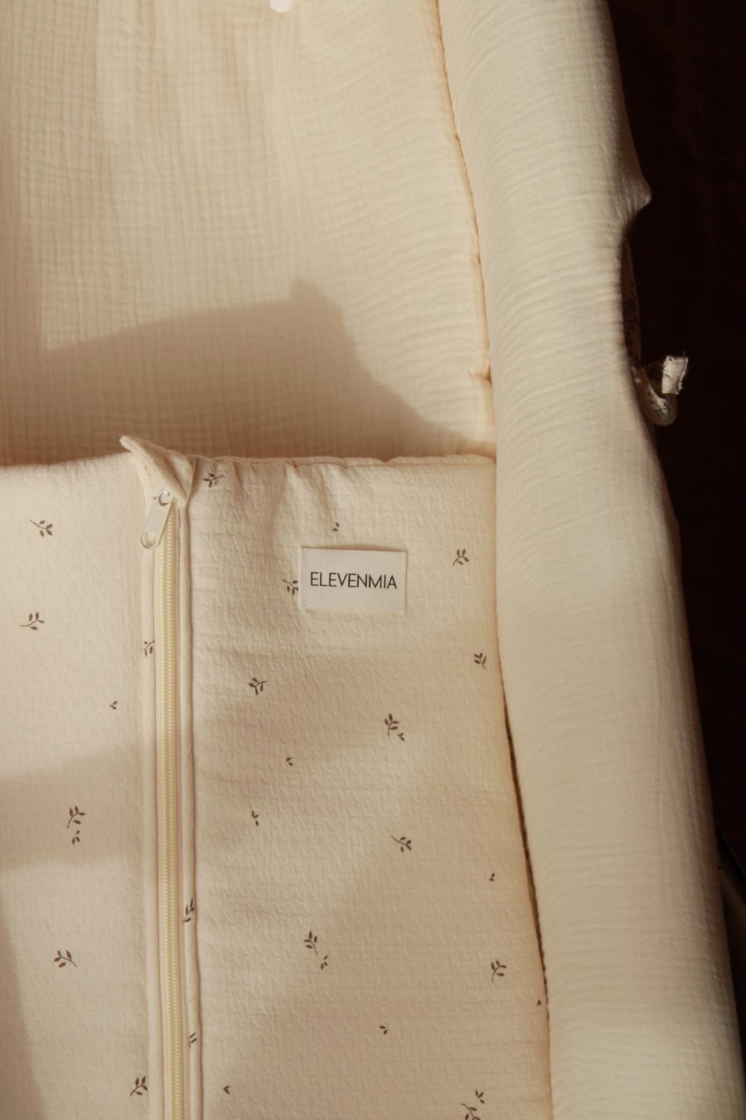 Saco Capazo Nature Estampado + Gasa Cruda