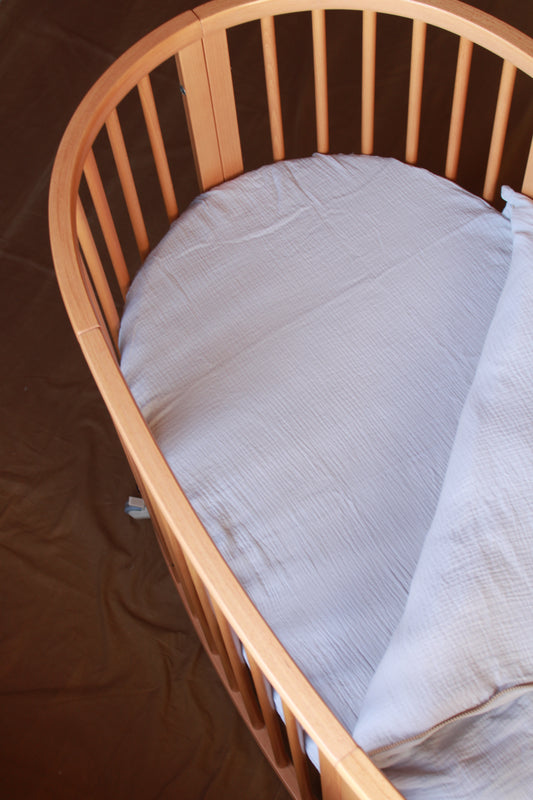 Saco Bajera de Cuna Stokke Gasa Gris