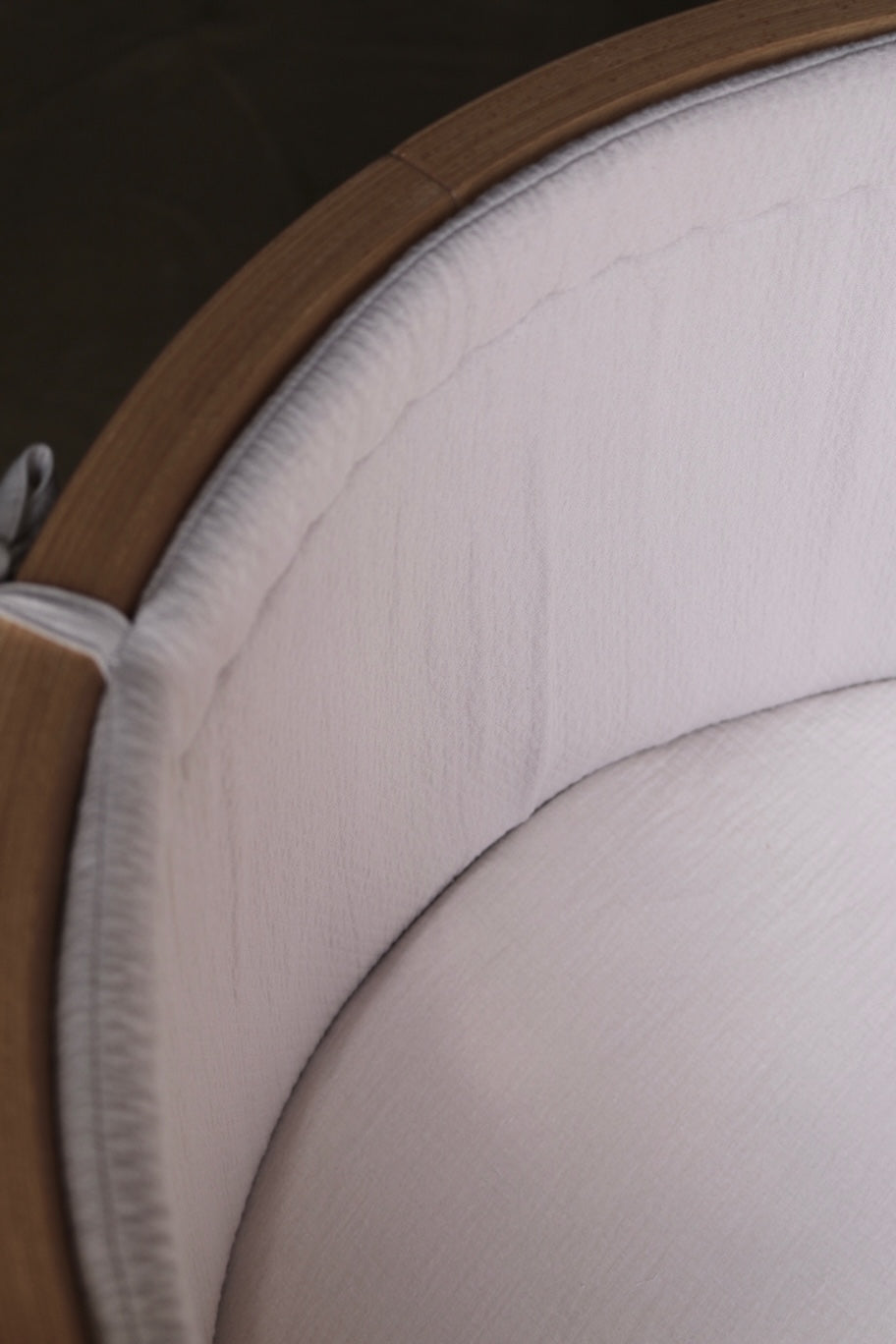 Stokke V3 Beige Muselin Crib Protector