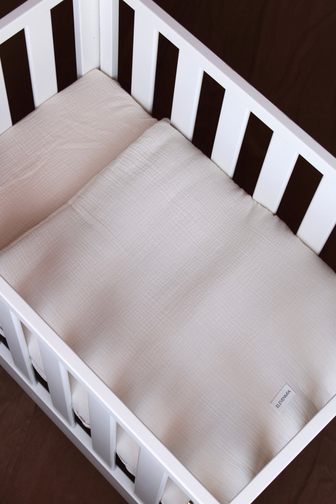 Saco Bajera Minicuna 80x50 Gasa Cruda
