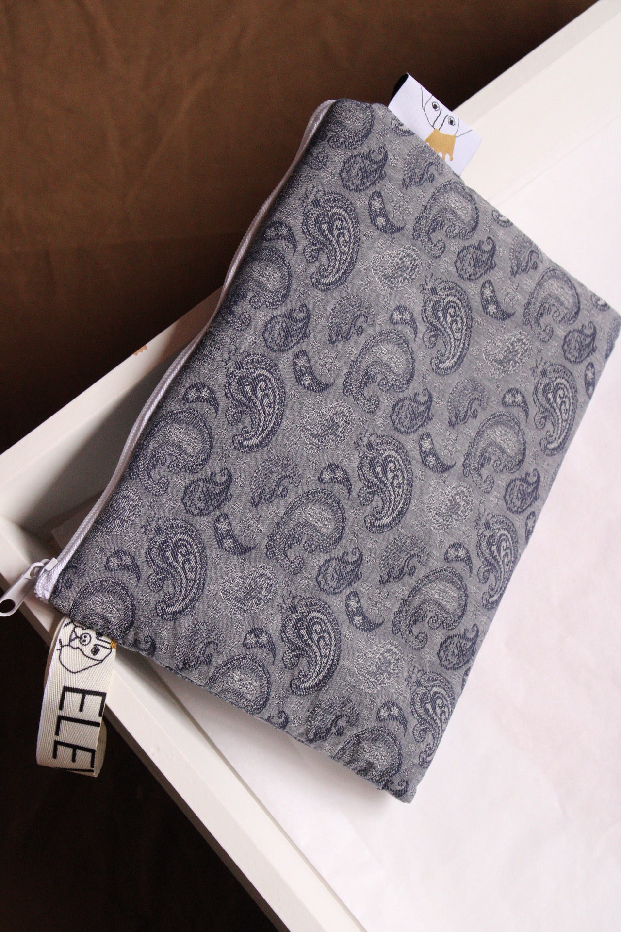 Bolso Mano PortaDocumentos Jacquard
