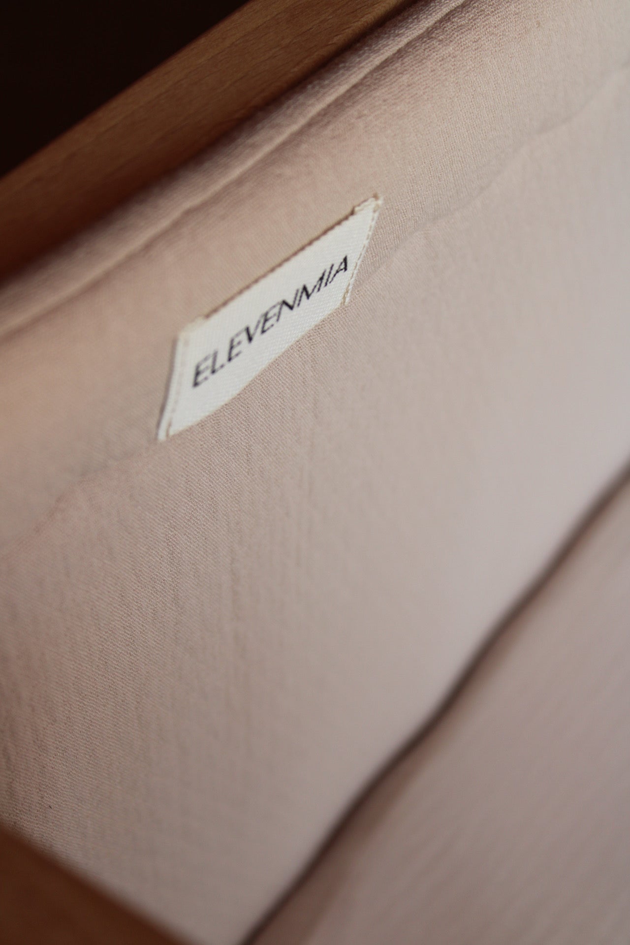 Beige Muslin Crib Protector 60x120