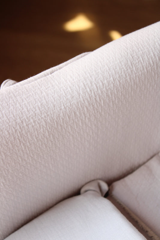 Housse de poussette Dolby grise + gaze brute réversible