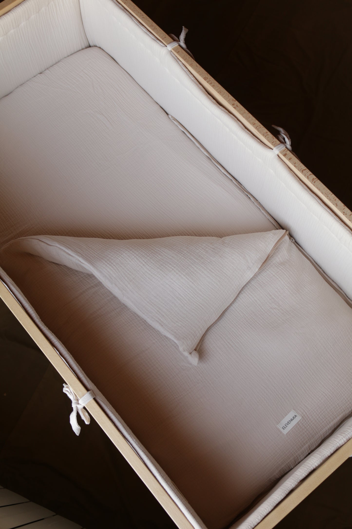 Saco Bajera de Cuna 60 x 120 Gasa Sand