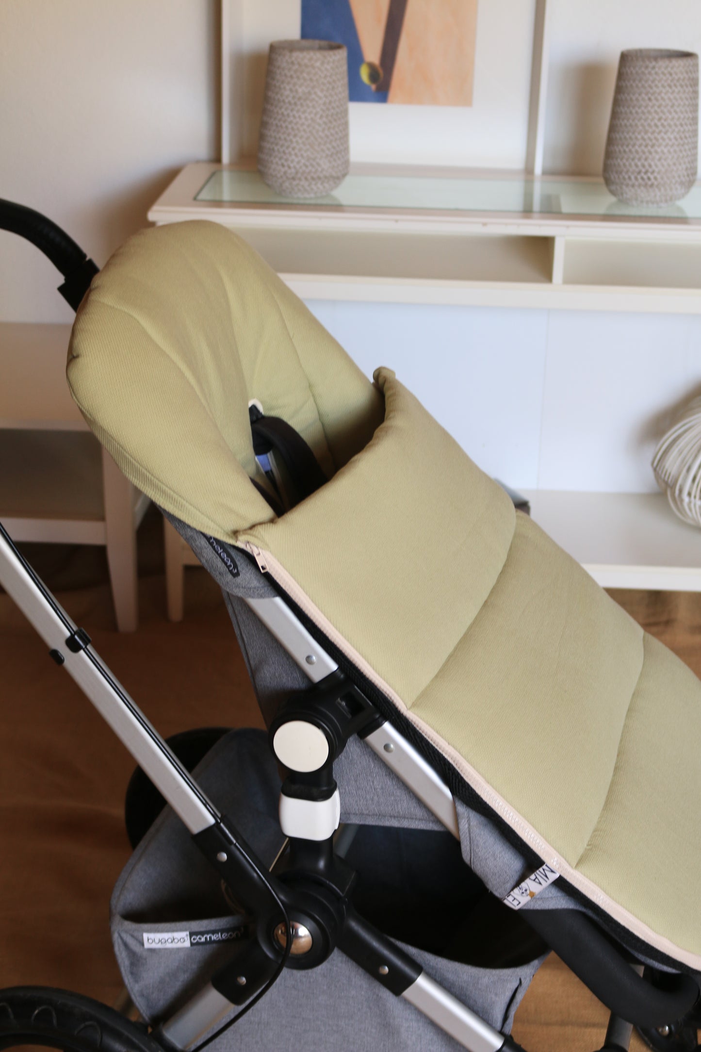 Saco Silla Cochecito Canvas Verde Oliva