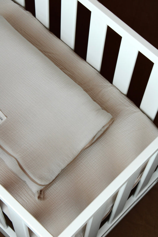 Saco Bajera Minicuna 80x50 Gasa Sand