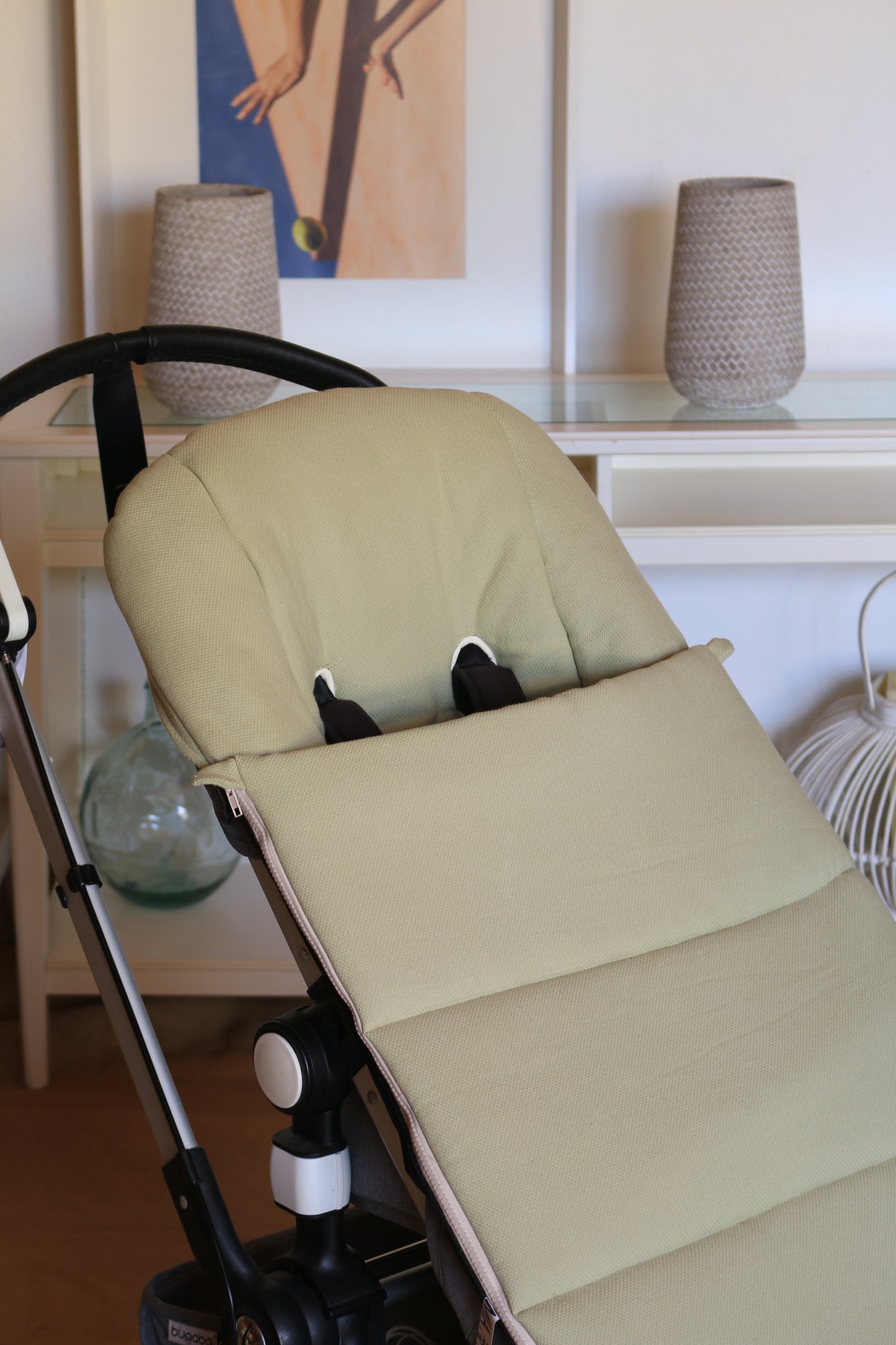 Saco Silla Cochecito Canvas Verde Oliva