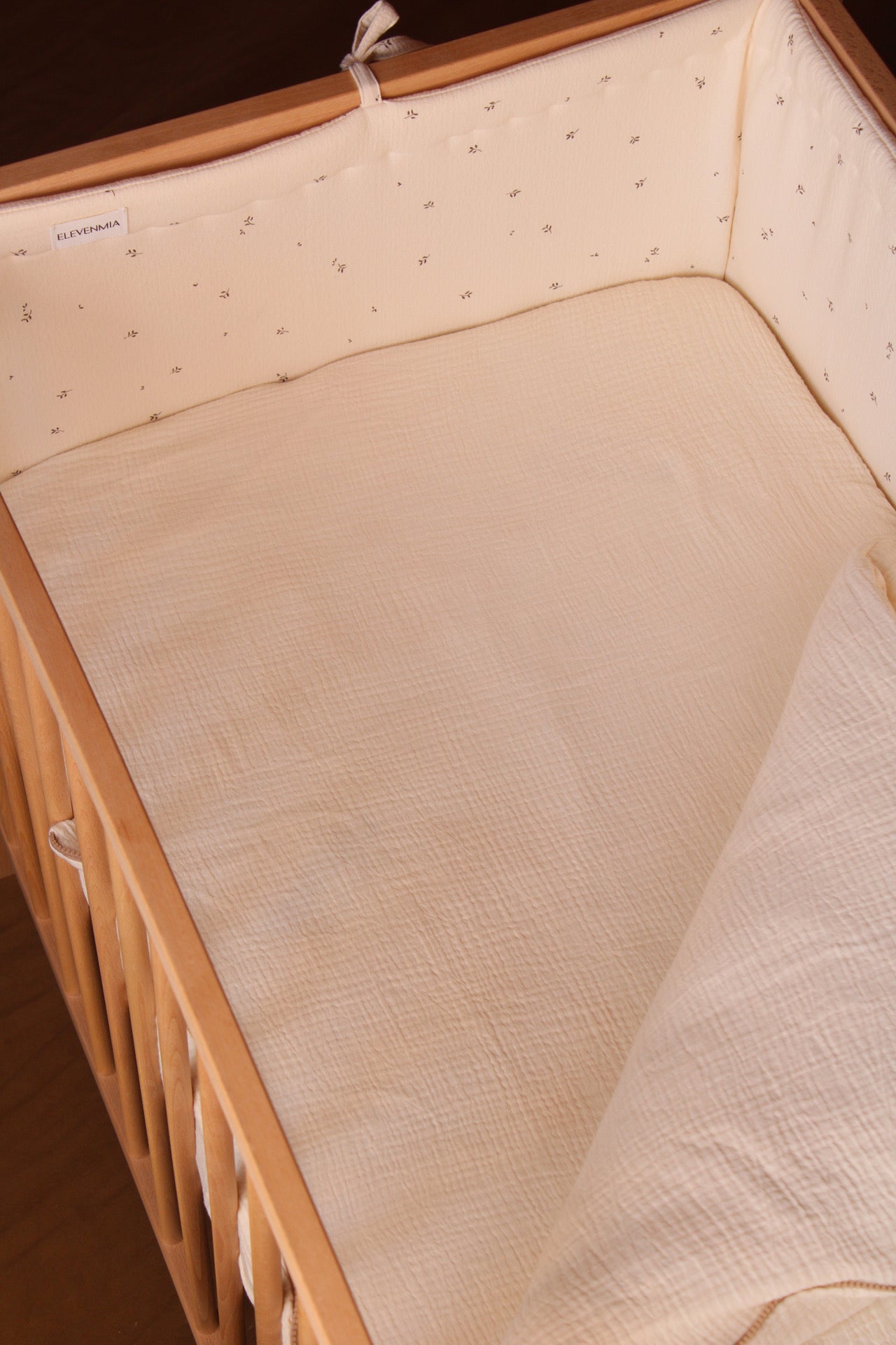 Protector Cuna Nature Estampado 60x120