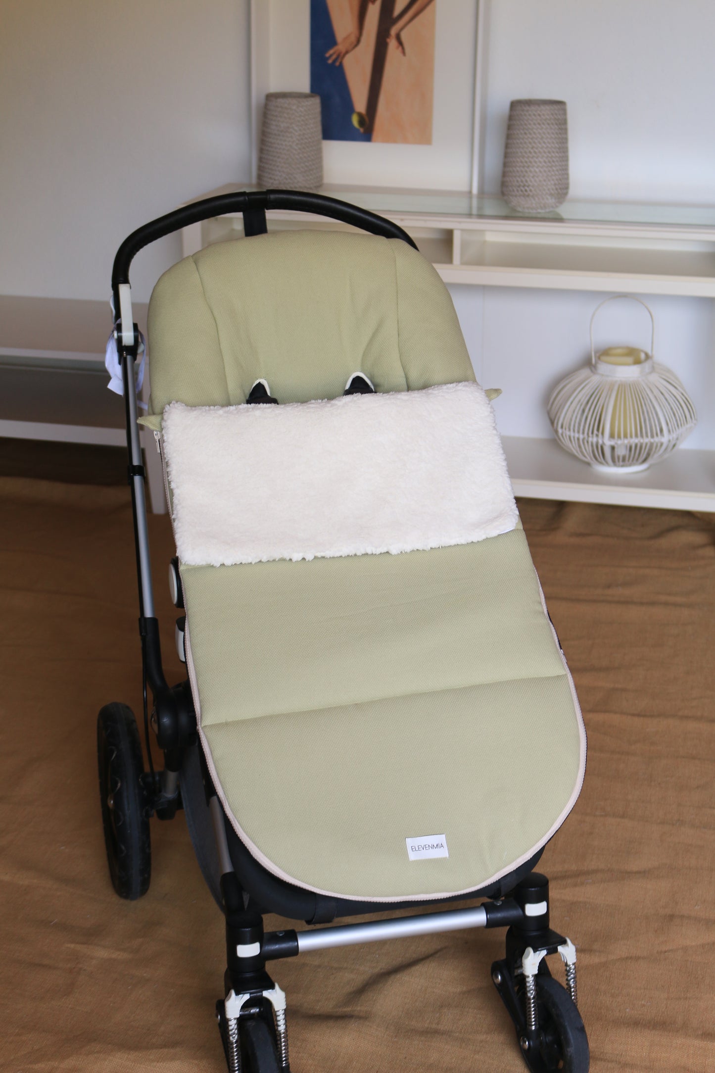 Saco Silla Cochecito Canvas Verde Oliva