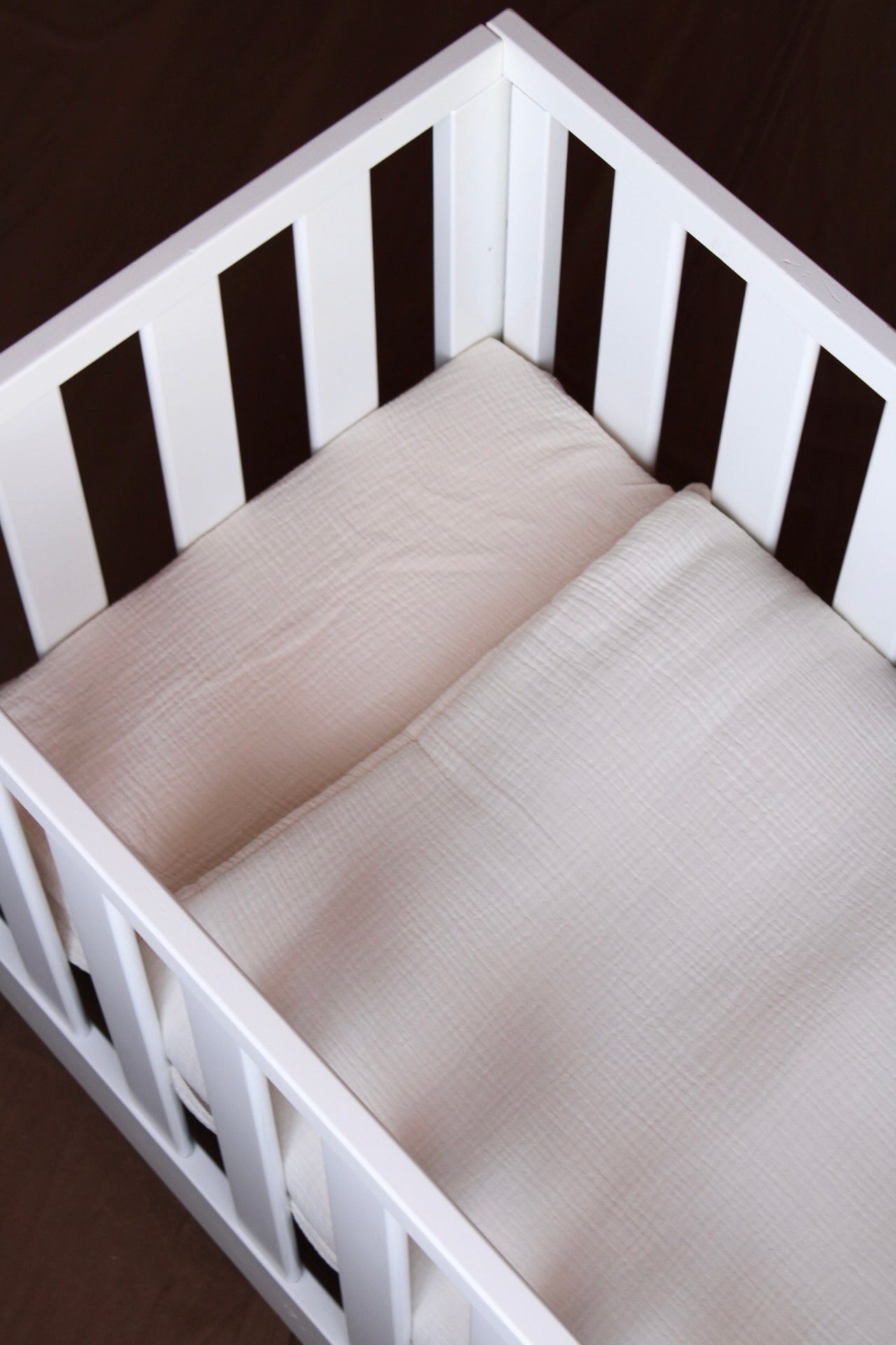 Saco Bajera Minicuna 80x50 Gasa Cruda