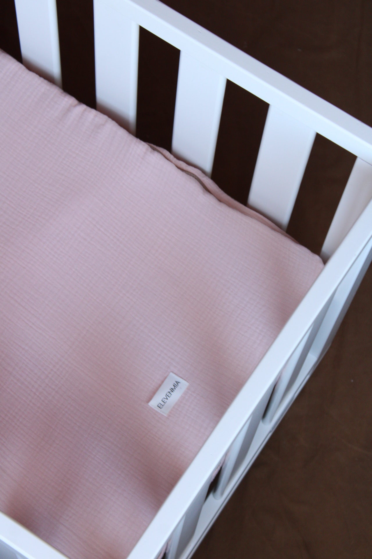 Saco Bajera Minicuna 80x50 Gasa Rosa Pink