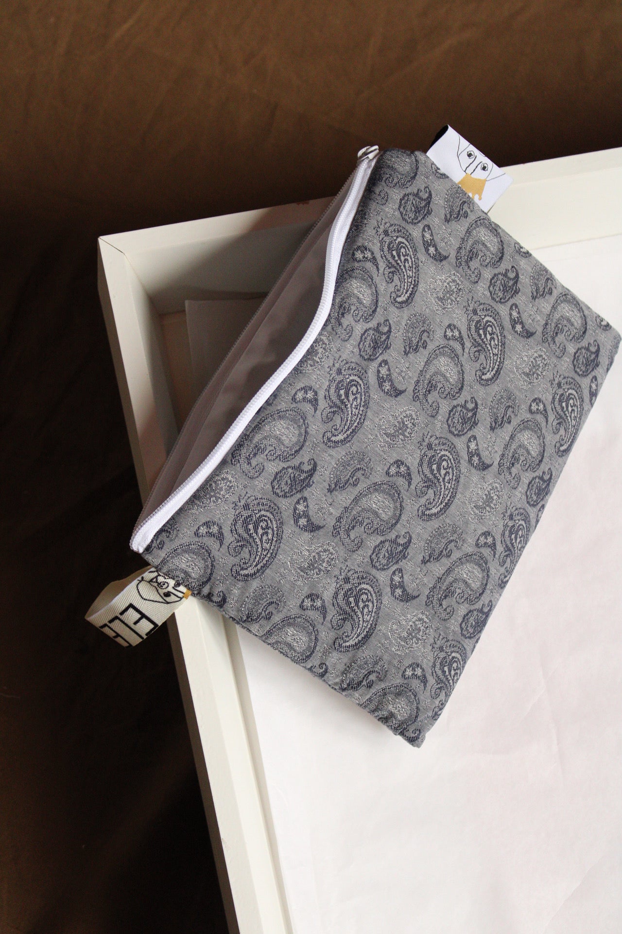 Bolso Mano PortaDocumentos Jacquard