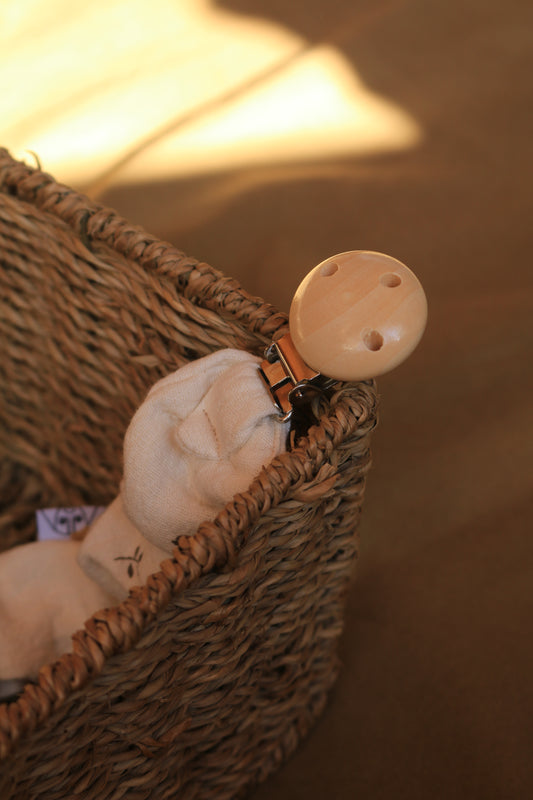 Chupetero Fruncido Nature Estampado