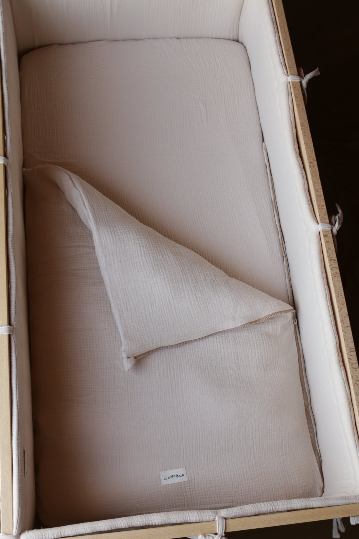 Protector Cuna 60 x 120 Gasa Sand