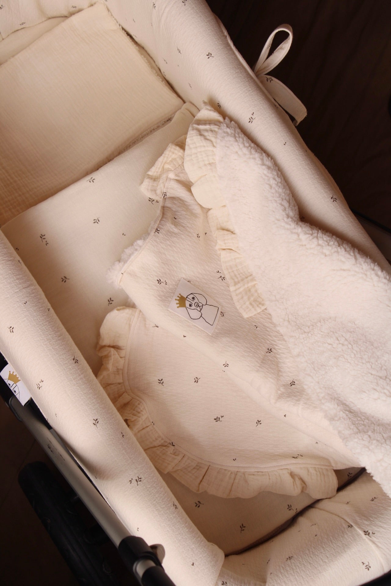 Carrycot Mattress Pad Sack Mía Muslin