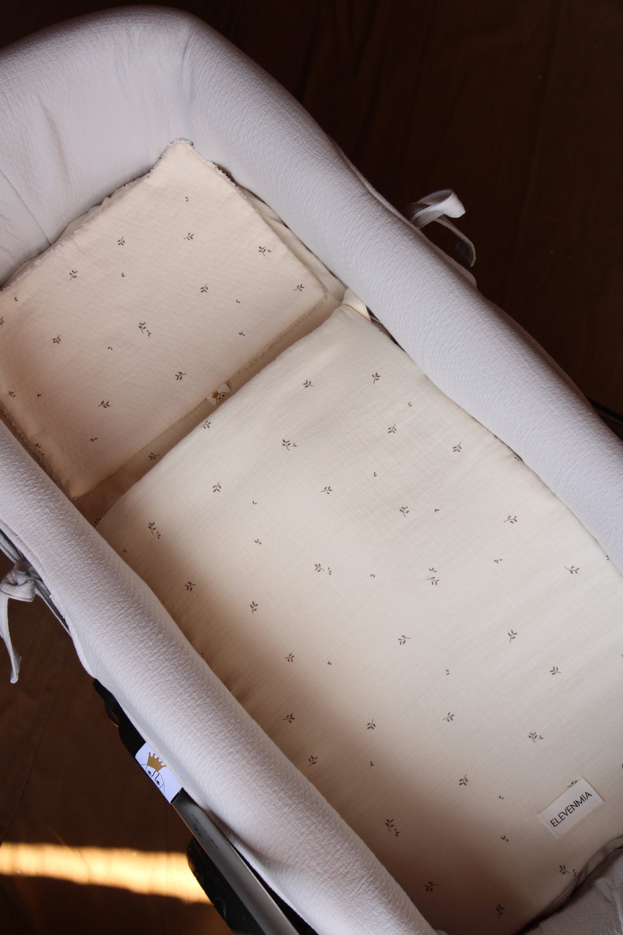 Carrycot Mattress Pad Sack Mía Muslin