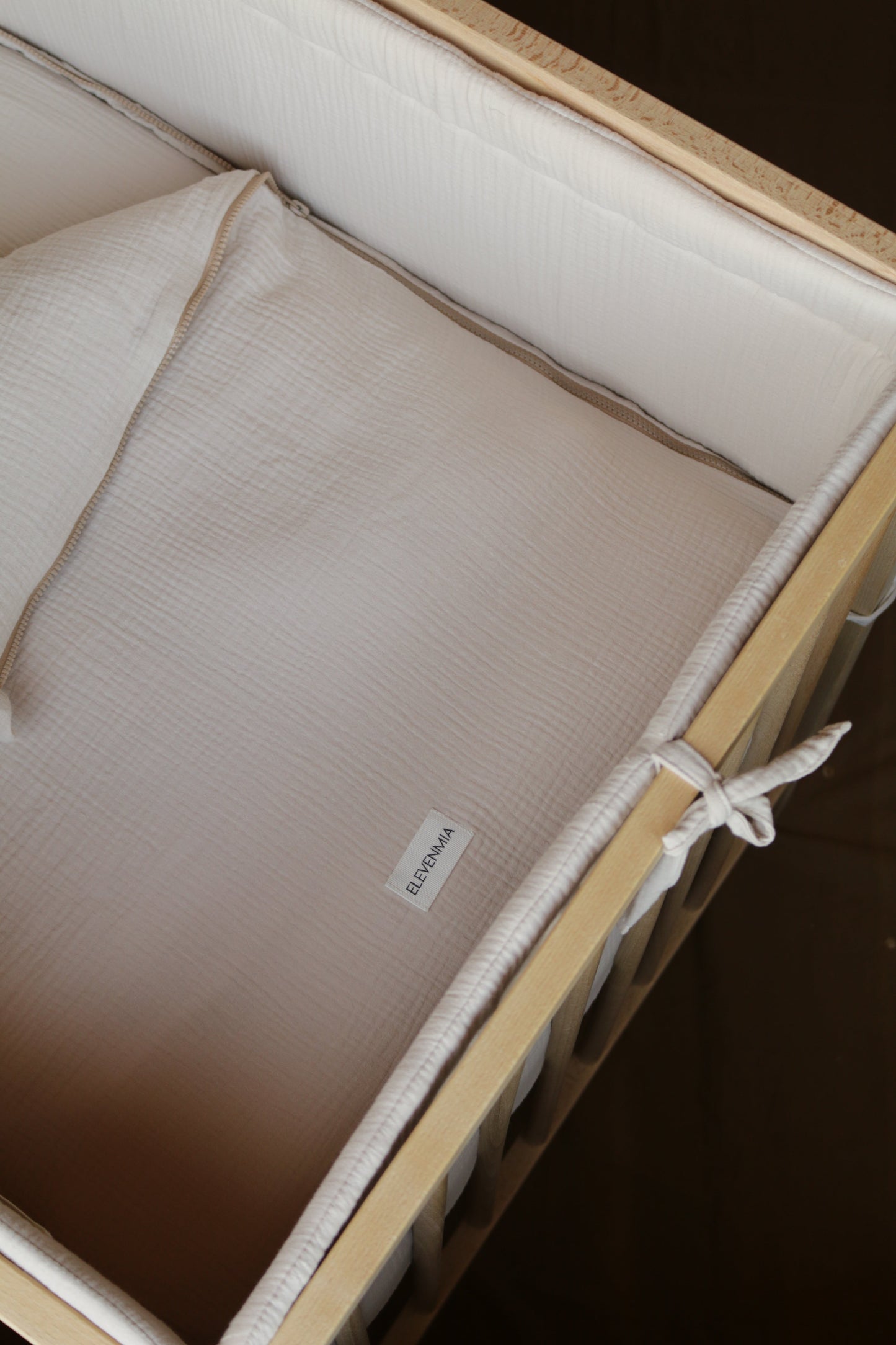 Protector Cuna 60 x 120 Gasa Sand