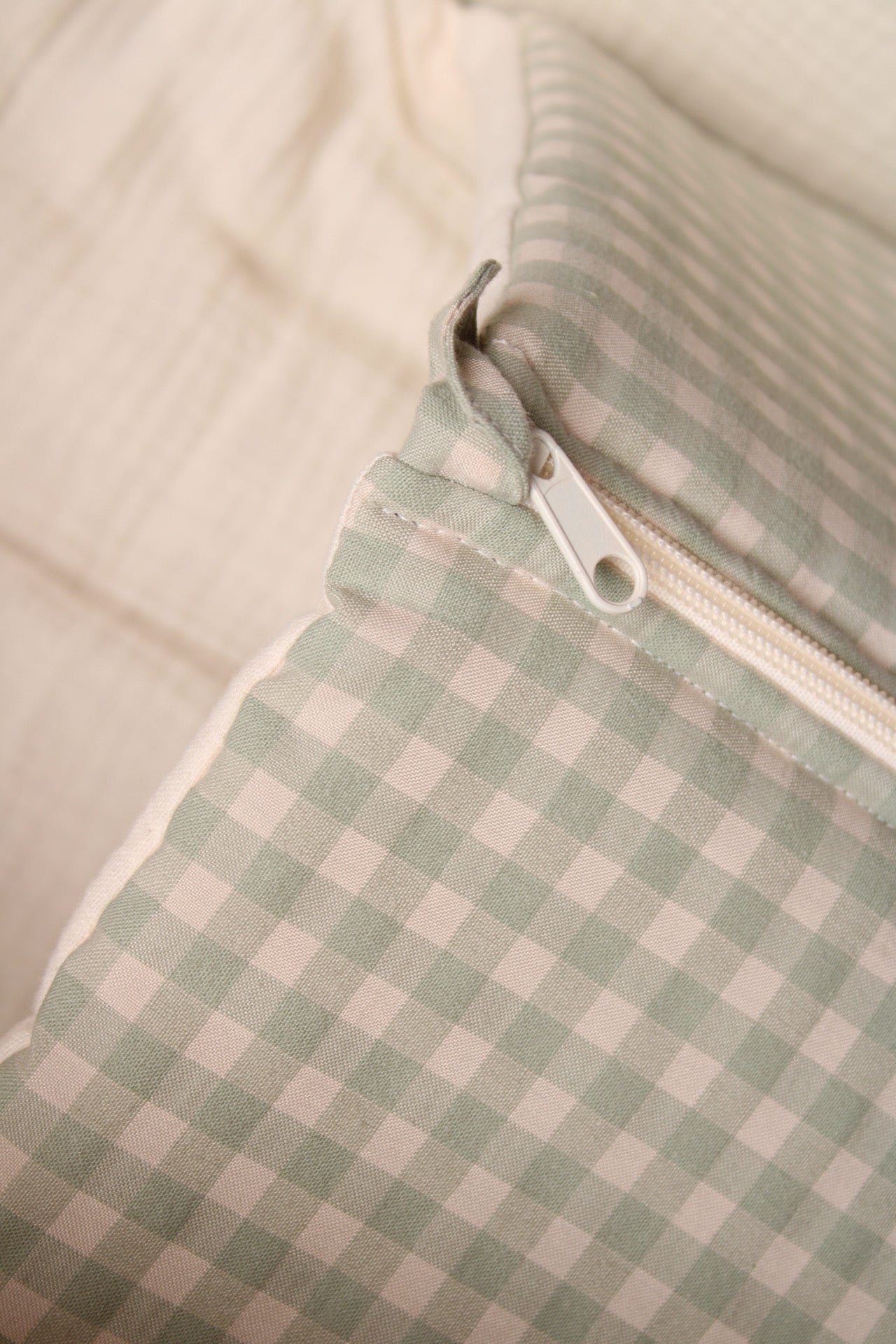 Carrycot Bag Mint Vichy