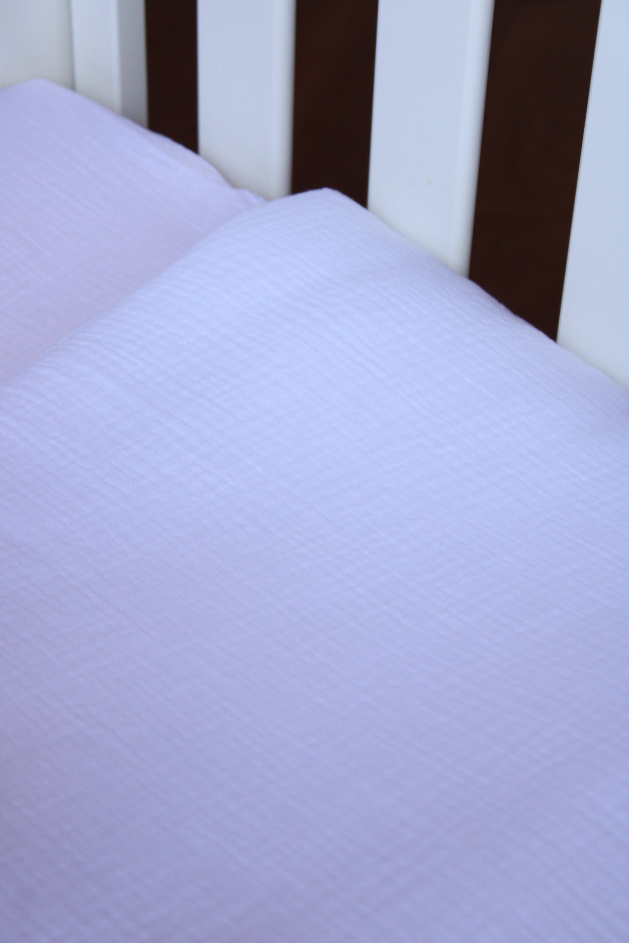 Saco Bajera Minicuna 80x50 Gasa Blanca